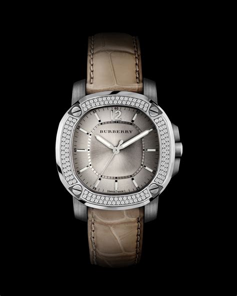 women's burberry watch diamonds|burberry luxury watches.